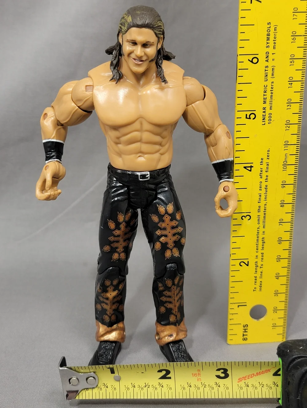 Vtg Johnny Nitro John Morrison Wrestling Action Figure 2003 Jakks Pacific WWE - Picture 11 of 12
